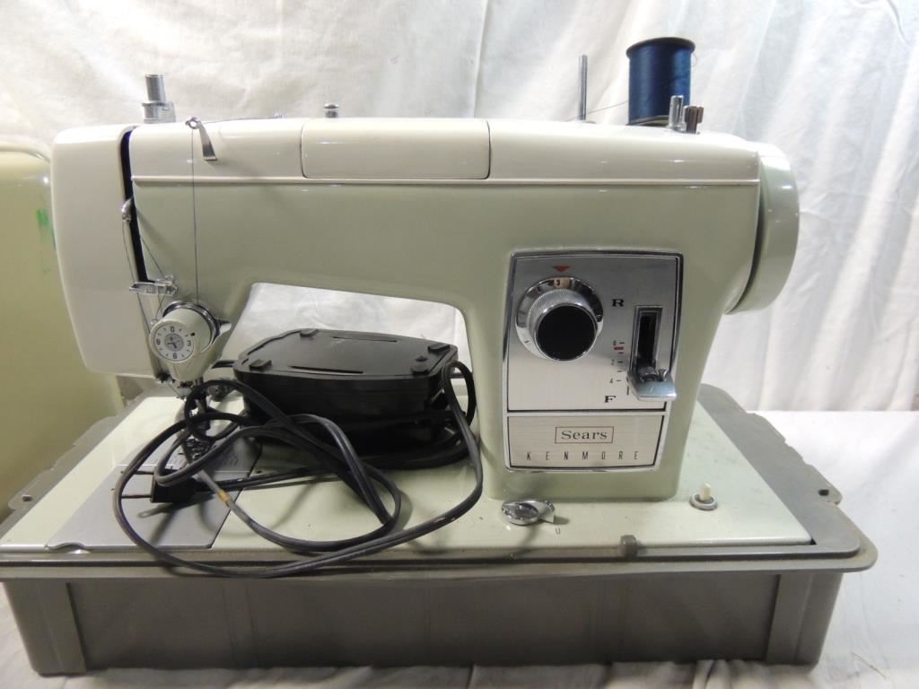 SEARS KENMORE VINTAGE SEWING MACHINE Sears kenmore vintage sewing machine