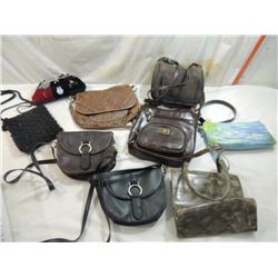 LOT 9 ASSORTED PURSES
