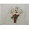 Image 2 : LOT 4 VINTAGE LIGHT BULBS
