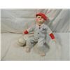 Image 1 : SMALL PORCELAIN BASEBALL PLAYER DOLL