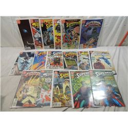 LOT 18 DC SUPERMAN COMICS