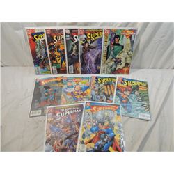 LOT 11 DC SUPERMAN COMICS