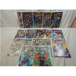 LOT 17 DC SUPERMAN COMICS
