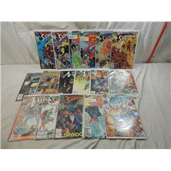 LOT 17 DC SUPERMAN COMICS