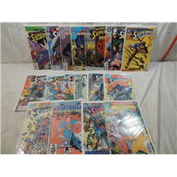 LOT 18 DC SUPERMAN COMICS