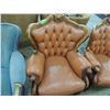 Image 1 : VINTAGE VICTORIAN LEATHER CHAIR
