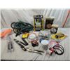 Image 1 : BOX LOT ASSORTED HOME IMPROVEMENT ITEMS