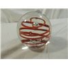 Image 1 : GLASS BLOWN SWIRL PAPERWEIGHT