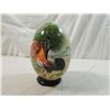 Image 1 : LARGE CERAMIC PAINTED EGG