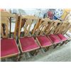 Image 1 : LOT 6 VINTAGE DINING CHAIRS