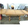 Image 1 : LARGE VINTAGE OAK DINING TABLE