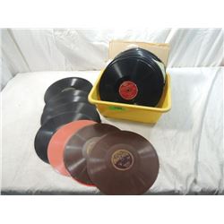 50+ ASSORTED VINTAGE VINYL RECORDS