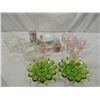 Image 1 : LOT 11 ASSORTED CANDLE HOLDERS AND DECOR