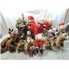 Image 2 : BOX LOT ASSORTED CHRISTMAS DOLLS & DECORATIONS