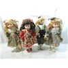 Image 1 : LOT 4 VINTAGE BLONDE HAIRED DOLLS