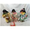 Image 1 : LOT 3 SUMMER FLORAL CUT OUT DRESS DOLLS