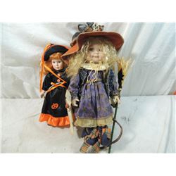 LOT 2 AUTUMN DOLLS