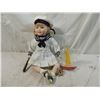 Image 2 : SAILOR GIRL PORCELAIN DOLL W/ ACCESSORIES