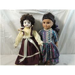 LOT 2 COLLECTORS DOLLS