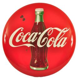 Coca Cola Bottle Logo Button