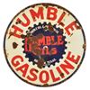 Image 1 : Humble Gasoline Porcelain Sign