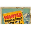 Image 2 : Wanted! Broken Tools WWII Lockheed Factory Poster