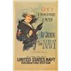 Image 1 : 1914 U.S. Navy Recruiting Poster