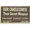 Image 3 : World War II Hitler & Tojo Forrest Fire Poster