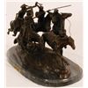 Image 3 : Frederic Remington "Old Dragoons" Bronze