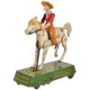 Image 1 : Lehmann Bucking Bronco Mechanical Tin Toy