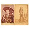 Image 1 : 2 Pawnee Bill Wild West Show Cabinet Cards