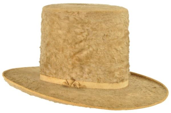 beaver felt top hat