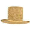 Image 3 : Alamo Era White Beaver Felt Top Hat