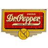 Image 2 : Dr. Pepper Double Sided Metal Die Cut Sign
