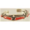 Image 4 : Silver and Coral Bracelet