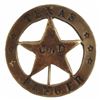 Image 1 : Antique Authentic Texas Ranger D Co. Badge