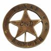 Image 2 : Antique Authentic Texas Ranger D Co. Badge