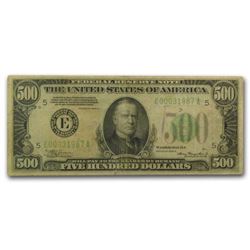 1934-A (E-Richmond) $500 FRN Fine