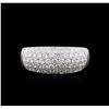 Image 1 : 18KT White Gold 1.70ctw Diamond Ring