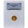 Image 1 : 2006 PCGS Graded MS69 $5 American Eagle Gold Coin