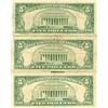 Image 2 : 1963 $5 Red Seal Bill Lot of 3