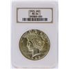 Image 1 : 1923 NGC MS64 Peace Silver Dollar
