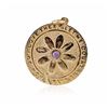 Image 1 : 14KT Yellow Gold Amethyst Pendant