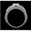 Image 3 : 18KT White Gold 2.17ctw Diamond Ring
