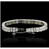 Image 3 : 18KT White and Yellow Gold 8.15ctw Diamond Bracelet