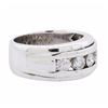 Image 2 : 14KT White Gold 1.26ctw Diamond Ring