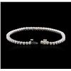 Image 4 : 14KT White Gold 1.87ctw Diamond Tennis Bracelet