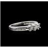 Image 2 : 0.50ctw Diamond Ring - 14KT White Gold