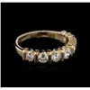 Image 2 : 14KT Yellow Gold 1.00ctw Diamond Ring