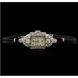 Vintage Croton 1.08ctw Diamond Ladies Watch